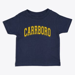 Carrboro North Carolina Varsity Toddler T-Shirt