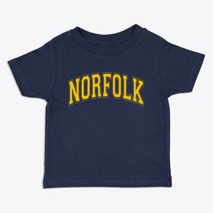 Norfolk Virginia Varsity Toddler T-Shirt
