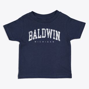 Baldwin Michigan Urban Vibe Toddler T-Shirt
