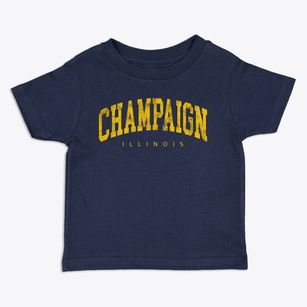 Champaign Illinois Urban Vibe Toddler T-Shirt