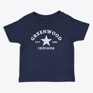 Greenwood Indiana Star Toddler T-Shirt