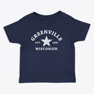 Greenville Wisconsin Star Toddler T-Shirt