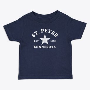 St. Peter Minnesota Star Toddler T-Shirt