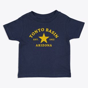 Tonto Basin Arizona Star Toddler T-Shirt
