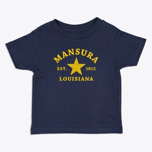 Mansura Louisiana Star Toddler T-Shirt