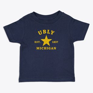 Ubly Michigan Star Toddler T-Shirt