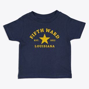 Fifth Ward Louisiana Star Toddler T-Shirt