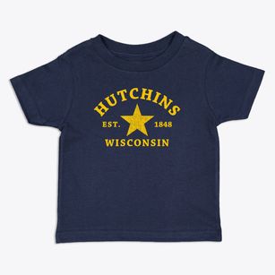 Hutchins Wisconsin Star Toddler T-Shirt