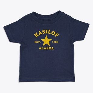 Kasilof Alaska Star Toddler T-Shirt