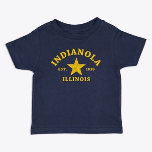Indianola Illinois Star Toddler T-Shirt