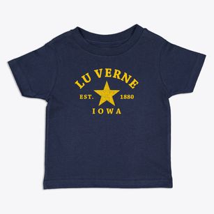 Lu Verne Iowa Star Toddler T-Shirt