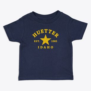 Huetter Idaho Star Toddler T-Shirt