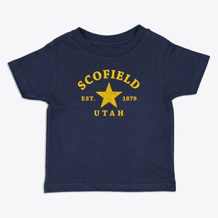 Scofield Utah Star Toddler T-Shirt