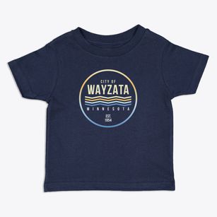 Wayzata Minnesota Color Fade Toddler T-Shirt