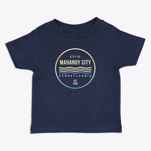 Mahanoy City Pennsylvania Color Fade Toddler T-Shirt