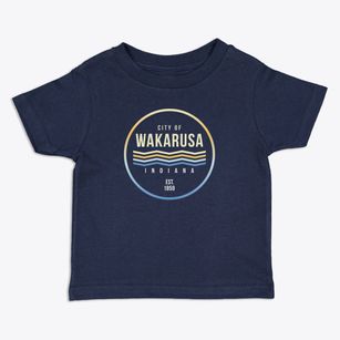Wakarusa Indiana Color Fade Toddler T-Shirt