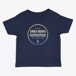 Anna Maria Florida Color Fade Toddler T-Shirt