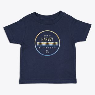 Harvey Michigan Color Fade Toddler T-Shirt