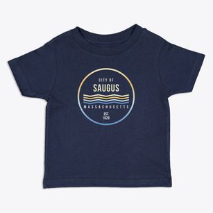 Saugus Massachusetts Color Fade Toddler T-Shirt