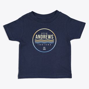 Andrews Indiana Color Fade Toddler T-Shirt
