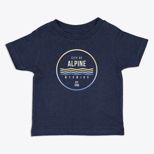 Alpine Wyoming Color Fade Toddler T-Shirt