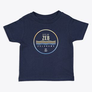 Zeb Oklahoma Color Fade Toddler T-Shirt