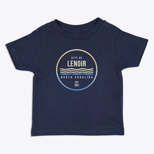Lenoir North Carolina Color Fade Toddler T-Shirt