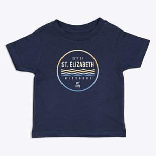 St. Elizabeth Missouri Color Fade Toddler T-Shirt
