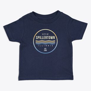 Spillertown Illinois Color Fade Toddler T-Shirt