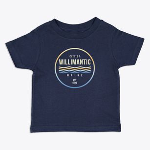 Willimantic Maine Color Fade Toddler T-Shirt