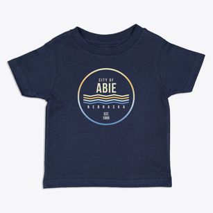 Abie Nebraska Color Fade Toddler T-Shirt