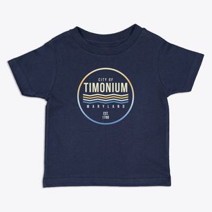 Timonium Maryland Color Fade Toddler T-Shirt