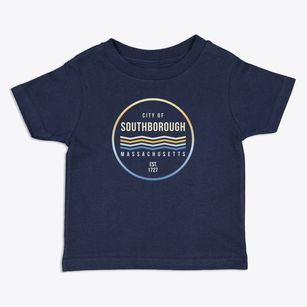 Southborough Massachusetts Color Fade Toddler T-Shirt