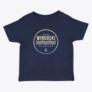 Winooski Vermont Color Fade Toddler T-Shirt