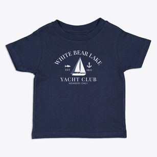 White Bear Lake Minnesota Yacht Club Toddler T-Shirt