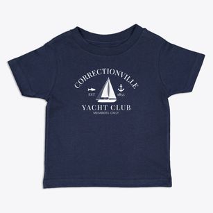 Correctionville Iowa Yacht Club Toddler T-Shirt