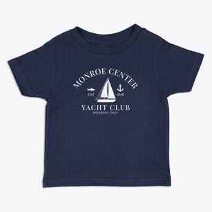 Monroe Center Illinois Yacht Club Toddler T-Shirt