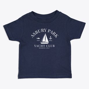 Asbury Park New Jersey Yacht Club Toddler T-Shirt