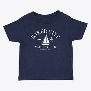 Baker City Oregon Yacht Club Toddler T-Shirt