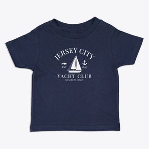 Jersey City New Jersey Yacht Club Toddler T-Shirt