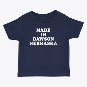 Dawson Nebraska Classic 70s Toddler T-Shirt
