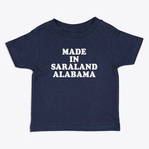 Saraland Alabama Classic 70s Toddler T-Shirt