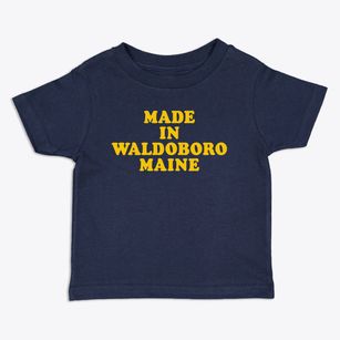 Waldoboro Maine Classic 70s Toddler T-Shirt