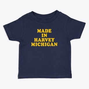 Harvey Michigan Classic 70s Toddler T-Shirt