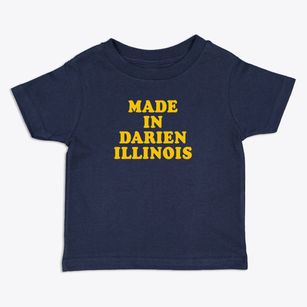 Darien Illinois Classic 70s Toddler T-Shirt