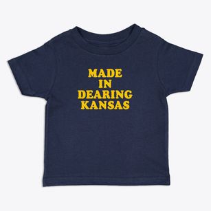 Dearing Kansas Classic 70s Toddler T-Shirt