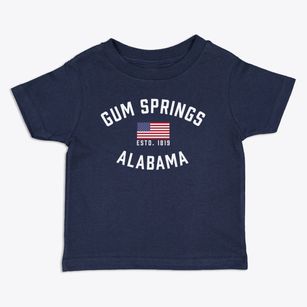 Gum Springs Alabama Patriot Toddler T-Shirt