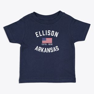 Ellison Arkansas Patriot Toddler T-Shirt
