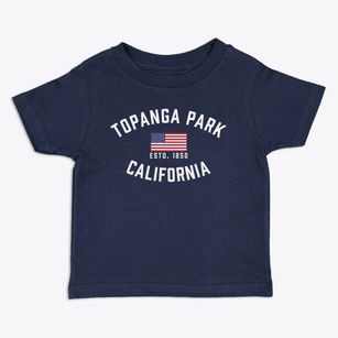 Topanga Park California Patriot Toddler T-Shirt
