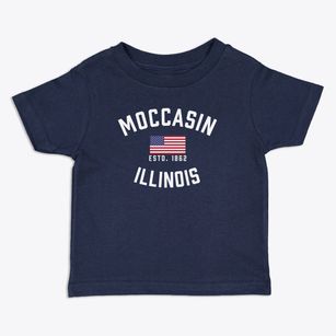 Moccasin Illinois Patriot Toddler T-Shirt